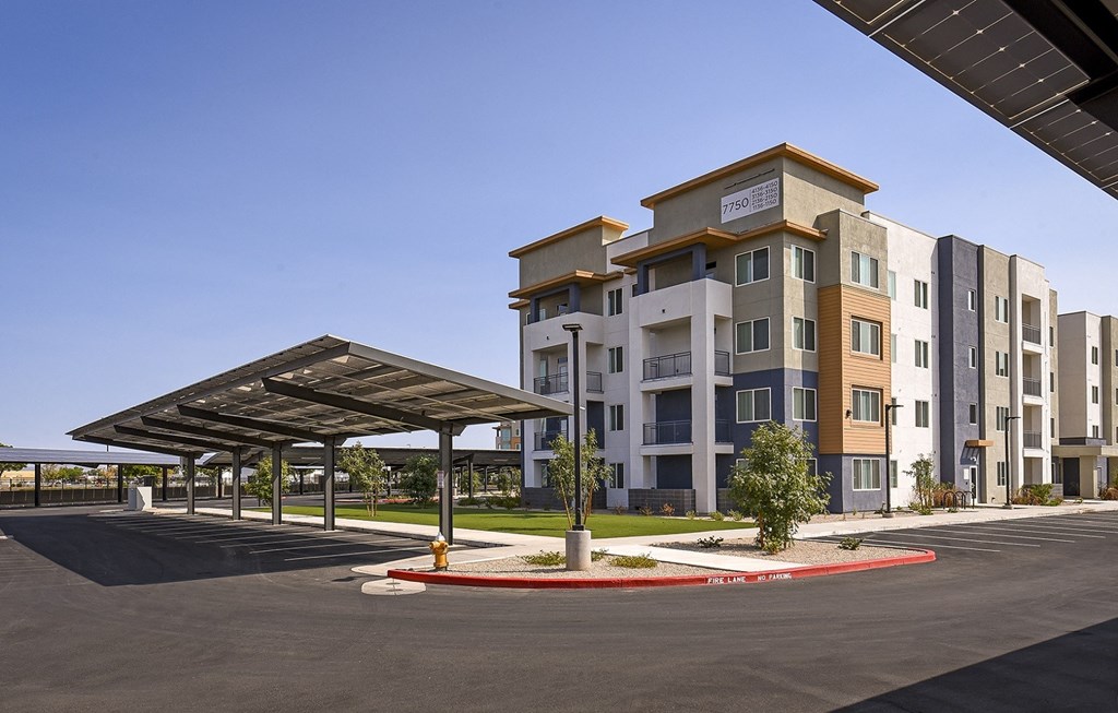 Car Park at Casa Azure 55+ Apartments, Arizona, 85035