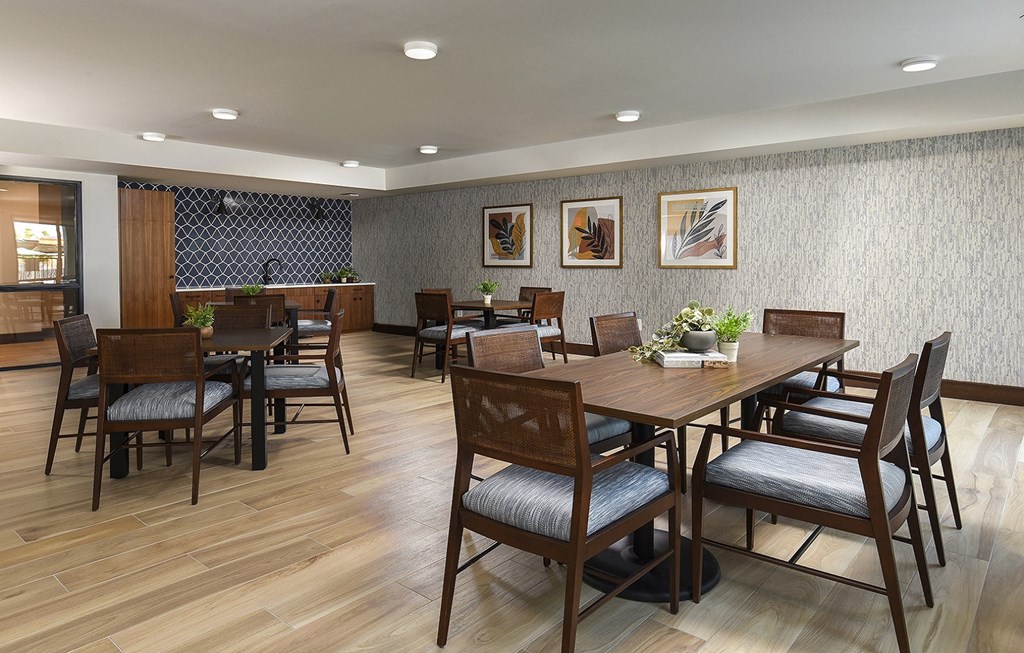 Activity Room at Juniper Square 55+ Apartments, Arizona