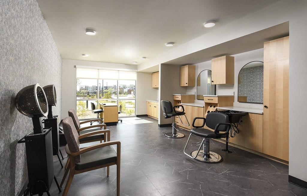 Beauty Salon at Juniper Square 55+ Apartments, AZ