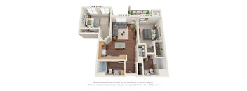 Centennial Crossings_Bedroom B5 Floor Plan