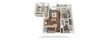 Centennial Crossings_Bedroom B6 Floor Plan
