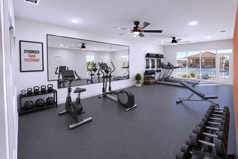 Dominium_Cholla Ranch_Fitness Center Rendering
