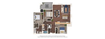 3 bed 2 bath C at Estrella Springs at Canyon Trails Apartments, Goodyear