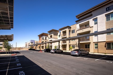 Street at Estrella Springs at Canyon Trails Apartments, Goodyear, AZ, 85338
