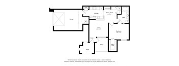 1 bed 1 bath B at Lakeside Pointe Apartments & Townhomes, Pearland