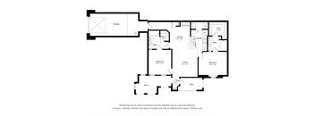 Dominium_Lakeside Pointe_2D_2 Bedroom-B1
