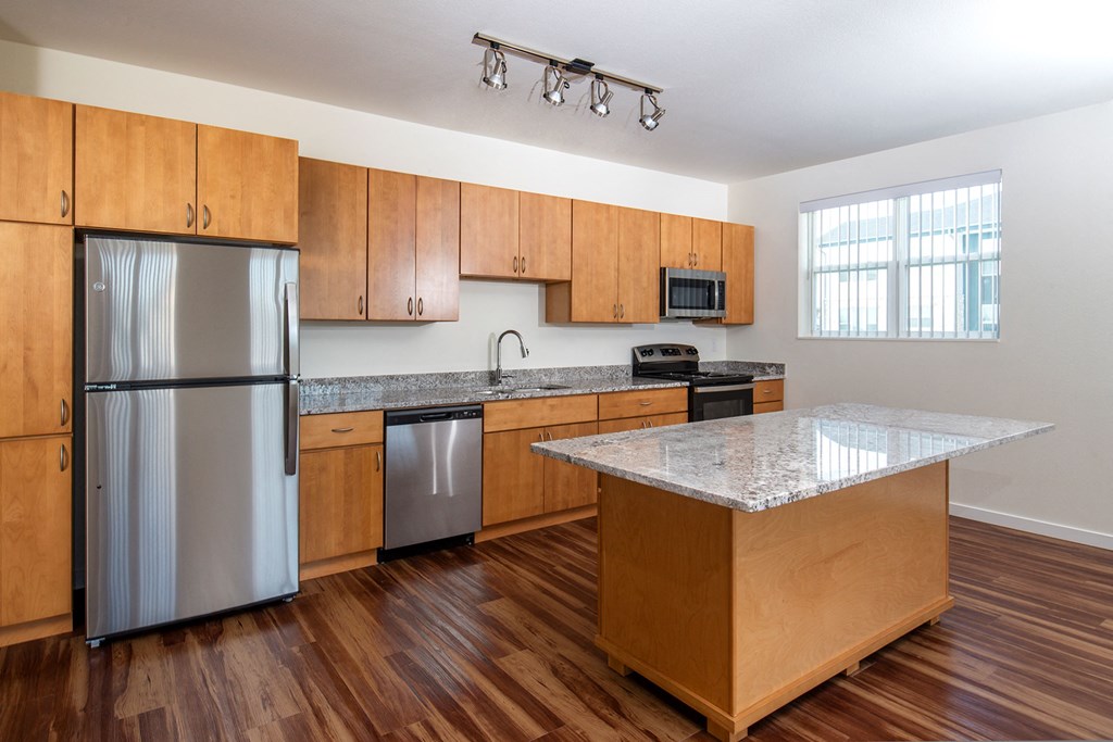 Furnished Kitchen at Matlock Flats, Arlington Texas