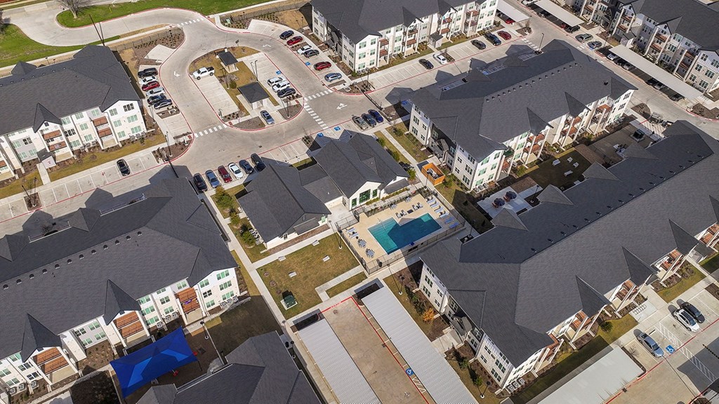 Aerial View Aerial View at Matlock Flats, Texas, 76001