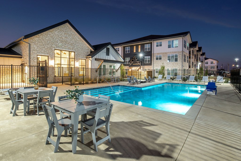 Twilight Pool View at Matlock Flats, Texas, 76001