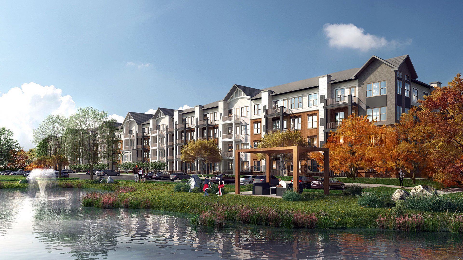 Orville Commons Apartment Homes Exterior Building