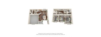 Dominium_OrvilleCommons_Townhouse_3D_3BD_Level1And2