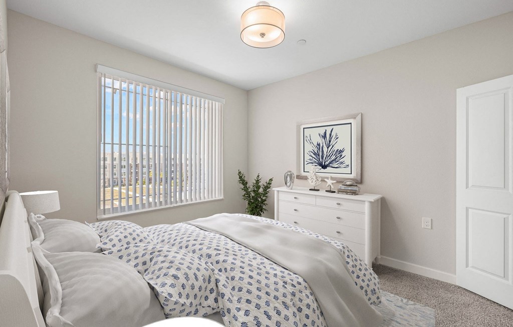 Spacious Bedroom at Osprey Park 62+ Apartments, Kissimmee, FL, 34758