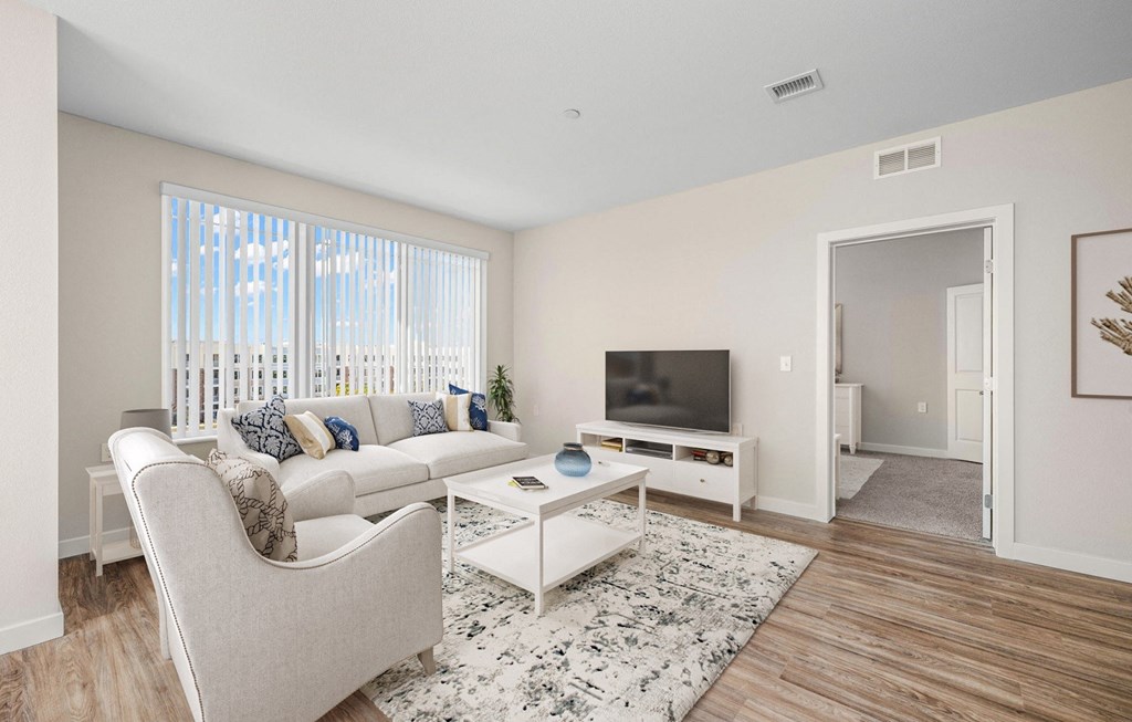 Living Roomat Osprey Park 62+ Apartments, Kissimmee, 34758