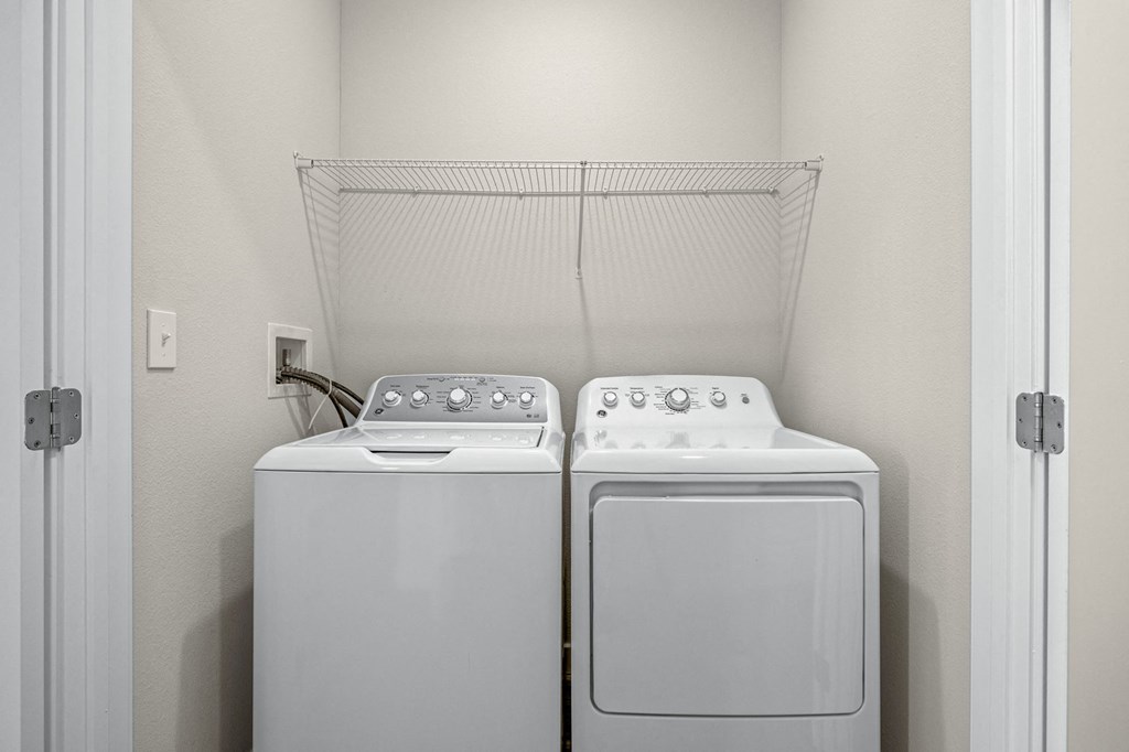 Washer Dryer at Osprey Park 62+ Apartments, Kissimmee, Florida