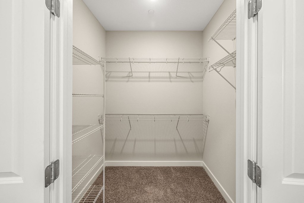 Large Closet  at Osprey Park 62+ Apartments, Kissimmee, FL