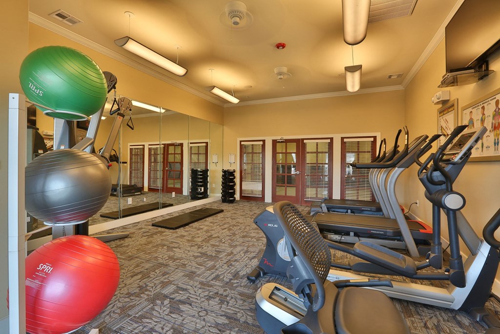Cardio Equipment's at Pacana Park 55+ Apartments, La Porte, TX 77571