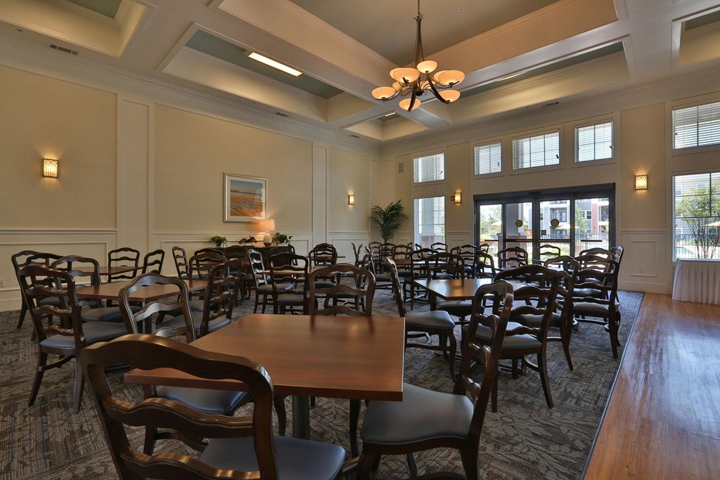 Dining Room at Pacana Park 55+ Apartments, La Porte, 77571