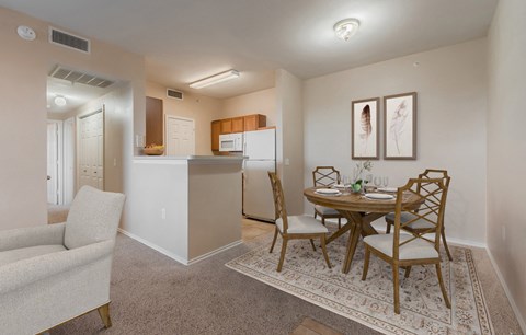 Dining Area & Kitchen at Rosemont at Mayfield Villas, Arlington