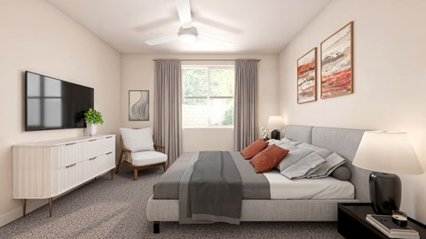 Living area at Saddleback Village at Stonegate Townhomes, Arizona