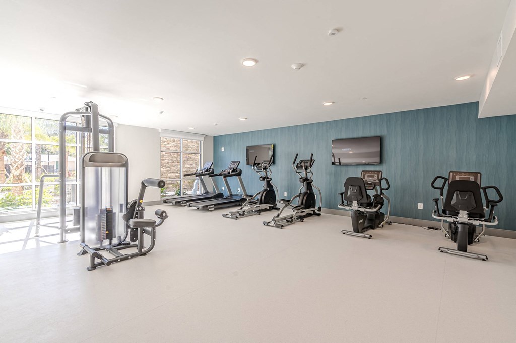 Gym at Sandpiper Glen 62+ Apartments, Florida