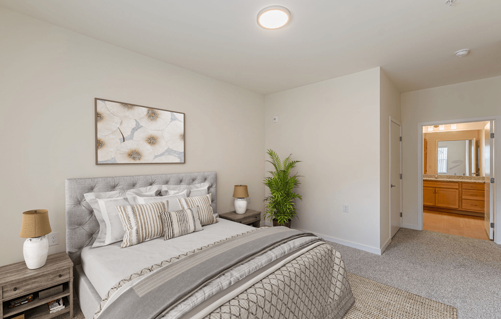 Large Bedroom at Shannon Reserve 55+ Apartments, Union City, Georgia