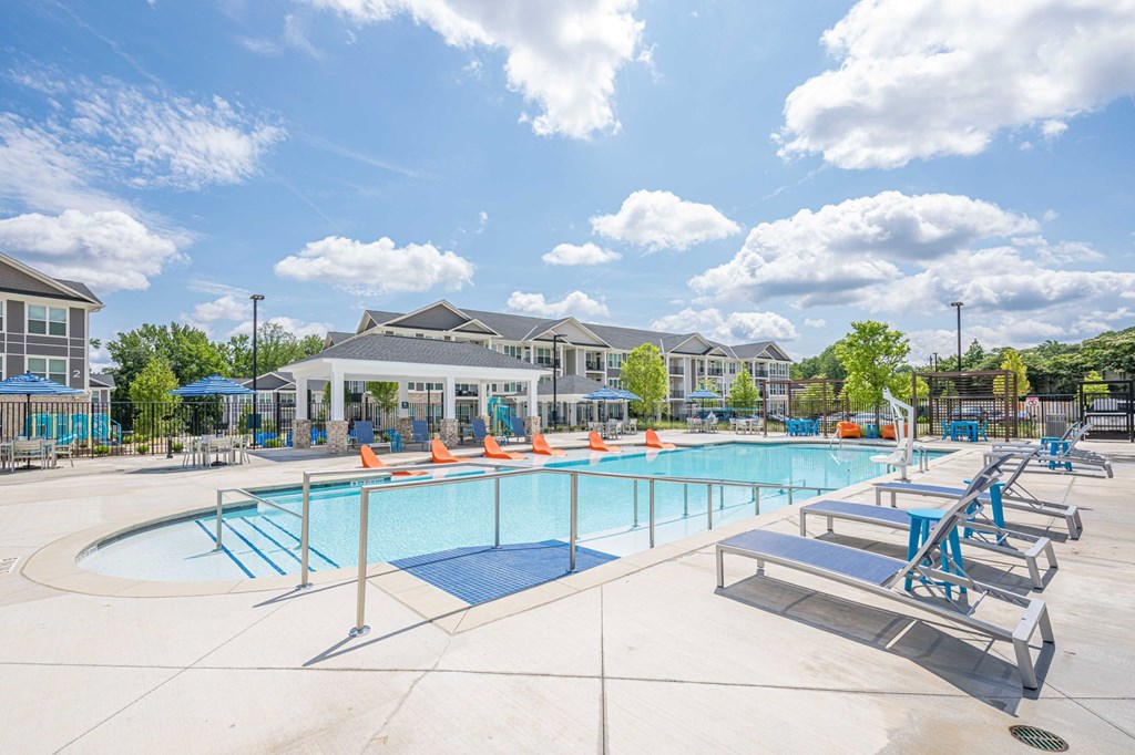 Swim at The Meridian Apartments, Decatur, GA