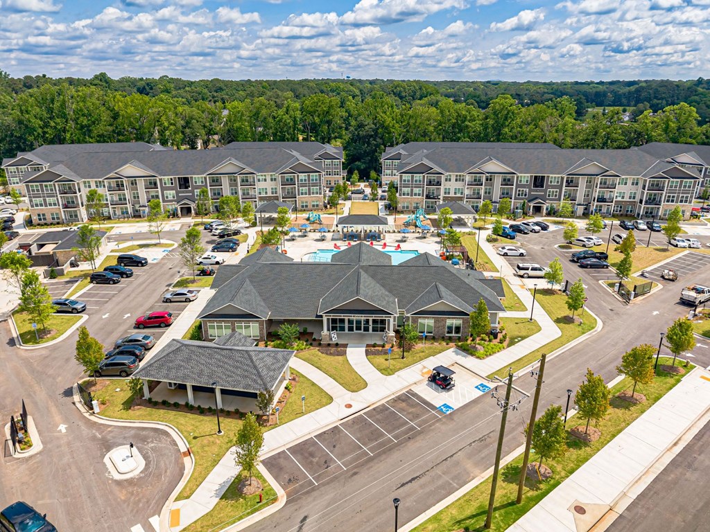 Aerial view at The Meridian Apartments, Georgia, 30032