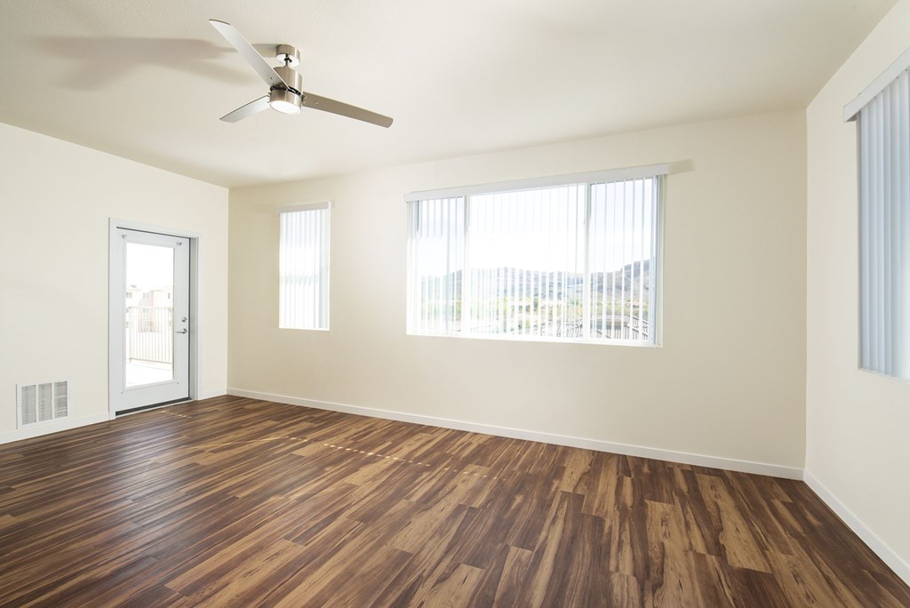 Wooden flooring at The Safford Apartments, Arizona