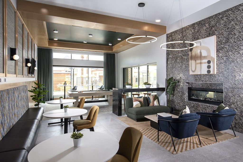 Living area at The Safford Apartments, Marana, AZ, 85743