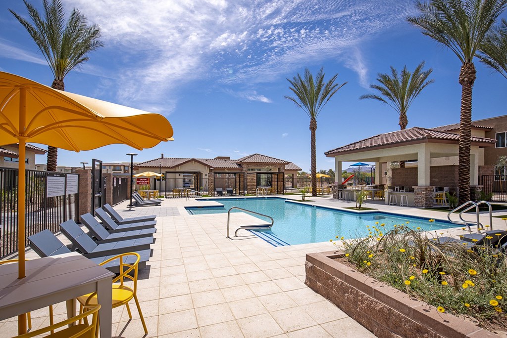 Pool at The Safford Apartments, Marana 85743