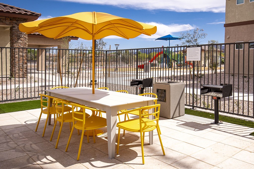 BBQ at The Safford Apartments, Marana, AZ