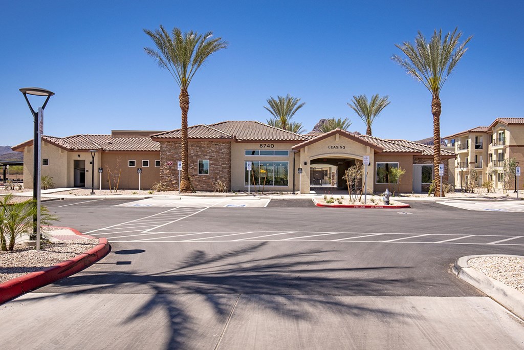 Road side at The Safford Apartments, Marana 85743