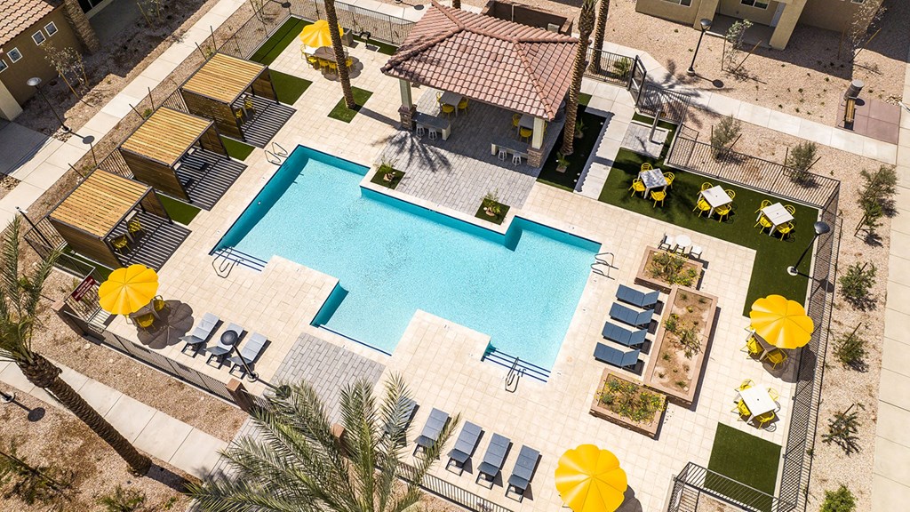 Top view at The Safford Apartments, Marana, AZ