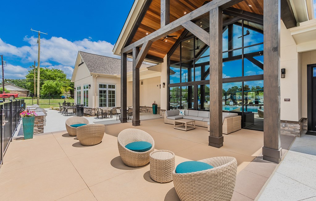 Timbers at Hickory Tree_Leasing Office Exterior