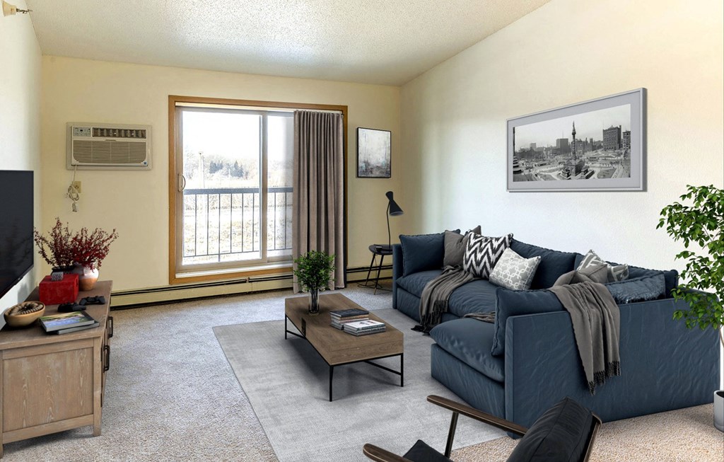 Dominium_Tralee Terrace_Virtually Staged Apartment Living Room