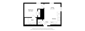 Dominium_UpperPostFlats_UnitNumber6301-206_1BD_2D_FloorPlanType1A1