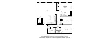 Dominium_UpperPostFlats_UnitNumber6401-103_3BD_2D_FloorPlanType3D