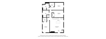 a floor plan of a house