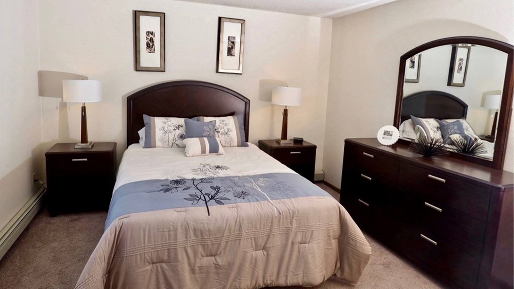 Village Meadows Apartments_Bedroom Example