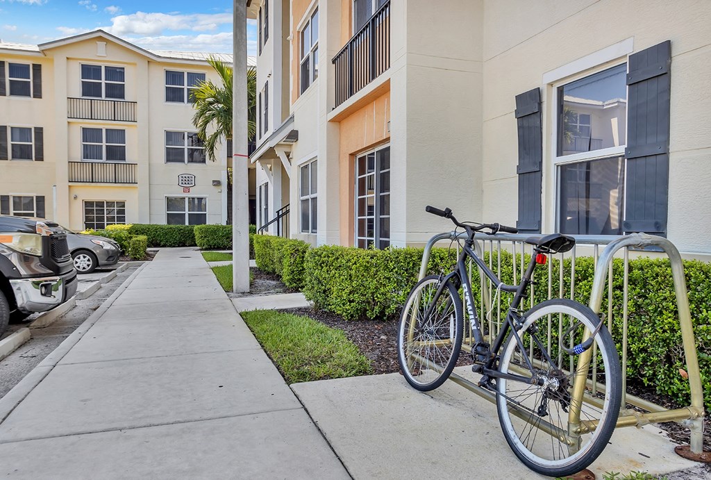 Dominium_Village at Delray_Outdoor Bicycle Storage
