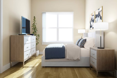 Dominium_Vivir at Ballpark_Bedroom render 3