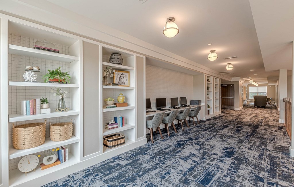 Business Center at Willow Place 55+ Apartments, McDonough