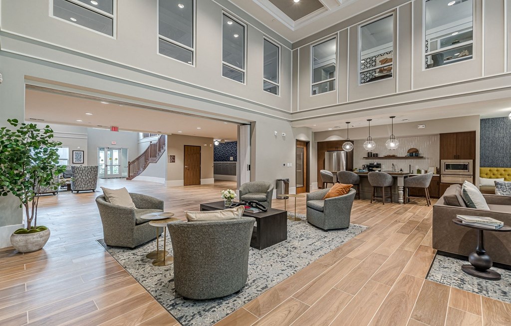 Resident Lounge at Willow Place 55+ Apartments, Georgia, 30253