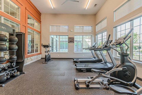 Fitness Center at Woodway Village, Austin Texas