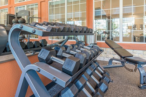 Free Weights at Woodway Village, Austin, TX