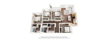4 bed 2 bath B at Emblem at Tower Apartments, Manor, TX