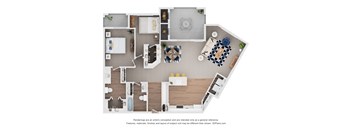 Dorsey Floor Plan at Mariposa at Westchester, Texas