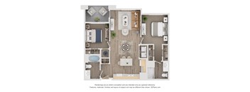2 bed 2 bath E at Orchard Springs 55+ Apartment , Surprise, AZ