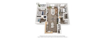 2 bed 2 bath G at Orchard Springs 55+ Apartment , Surprise, Arizona