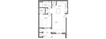 Preserve at Highland Ridge_2D_1 Bedroom